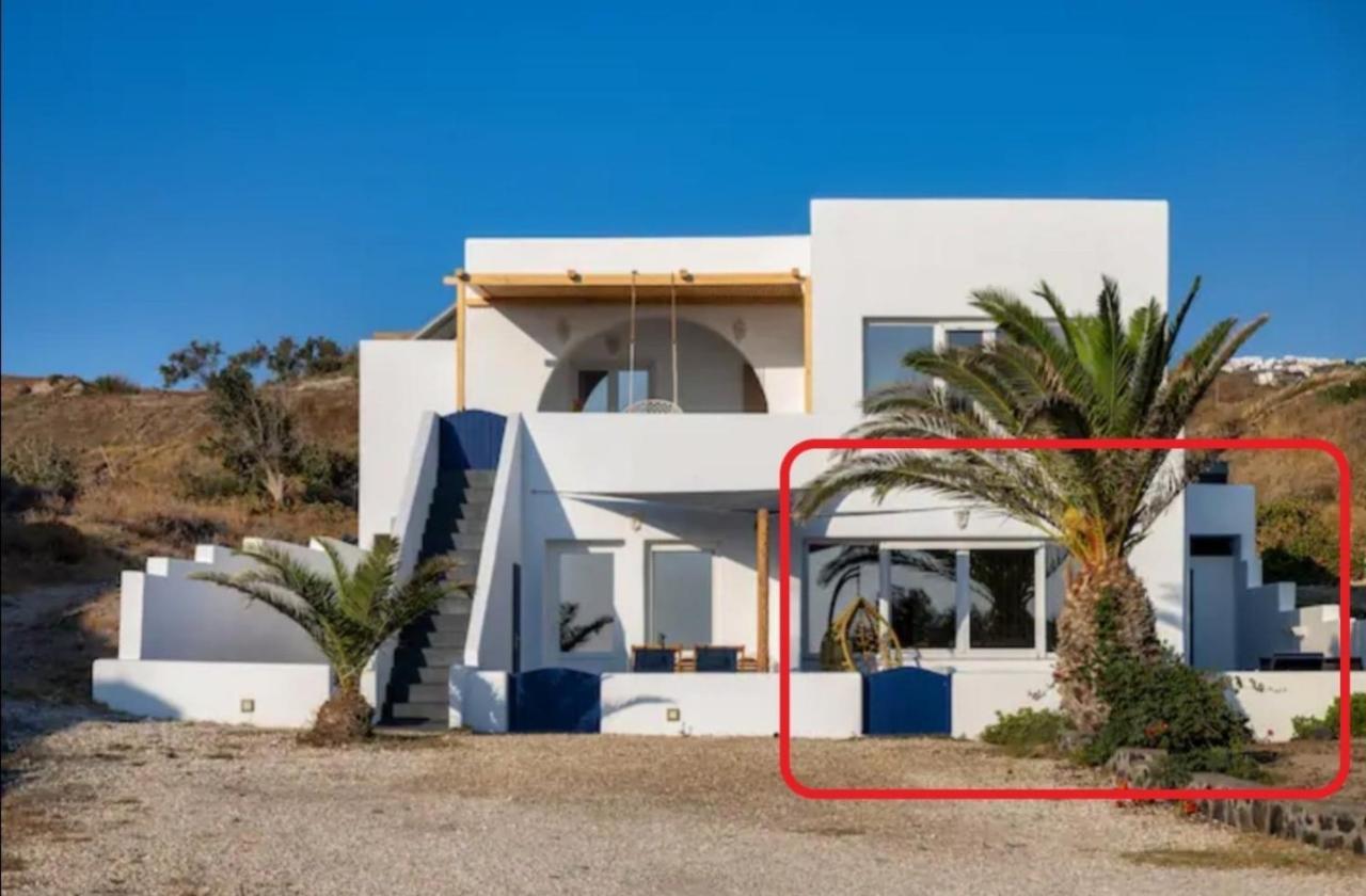 Peaceful Seafront Retreat In Santorini -Sonus Mare Beach Houses Vourvoulos Exterior photo